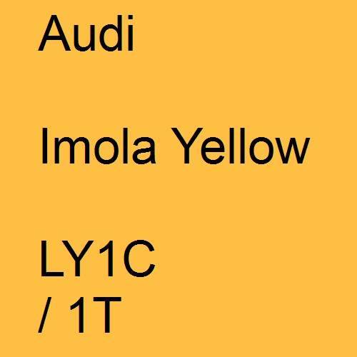 Audi, Imola Yellow, LY1C / 1T.